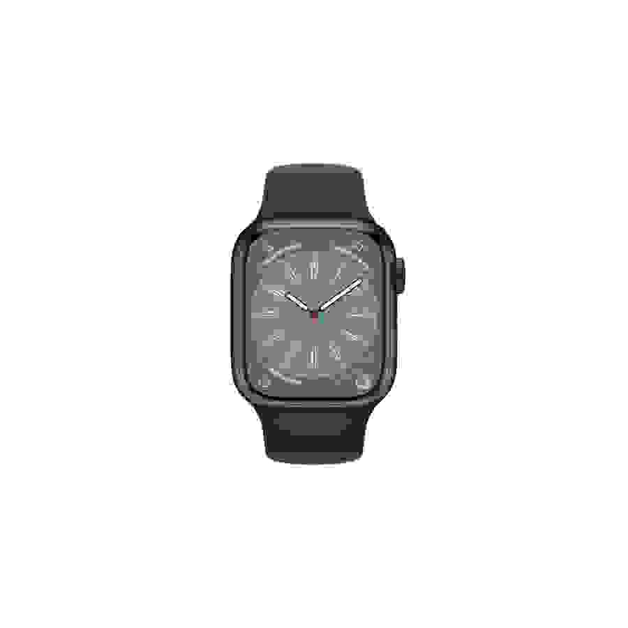 Apple Watch Series 8 GPS, boîtier aluminium Minuit 41 mm avec Bracelet Sport Minuit n°2
