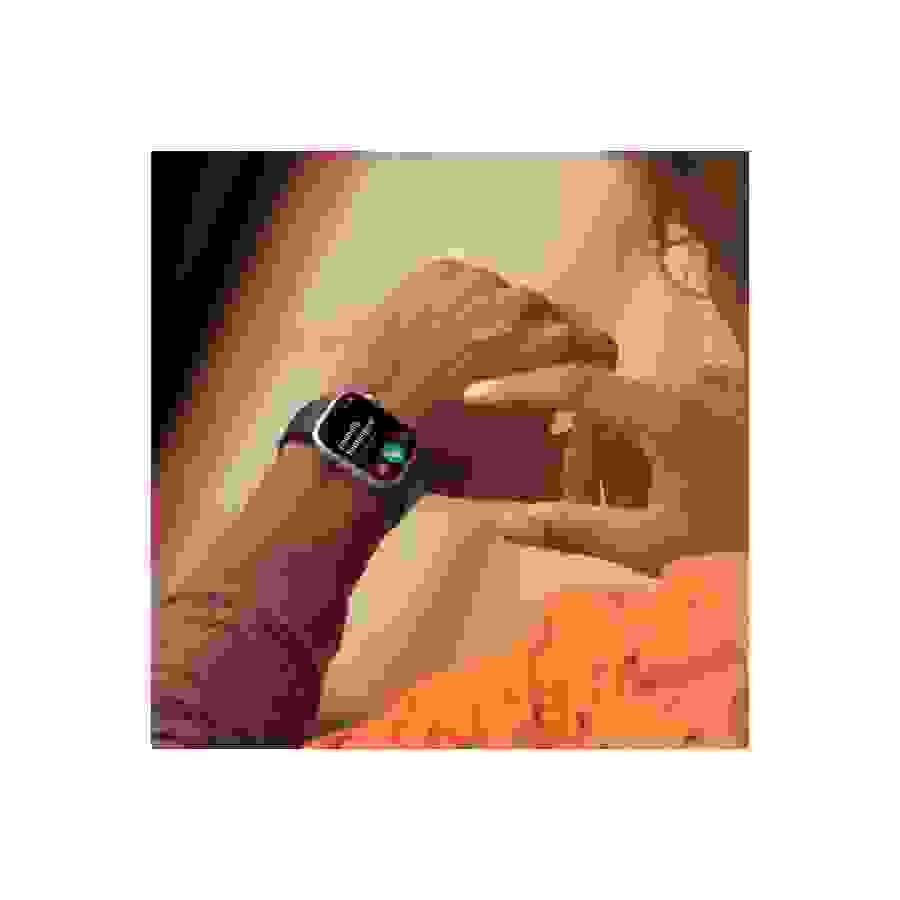 Apple Watch Series 8 GPS, boîtier aluminium Minuit 41 mm avec Bracelet Sport Minuit n°4