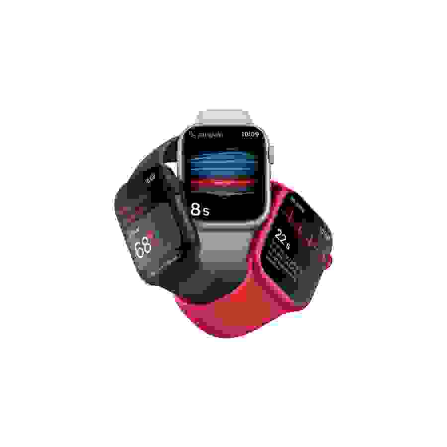 Apple Watch Series 8 GPS, boîtier aluminium Minuit 41 mm avec Bracelet Sport Minuit n°5