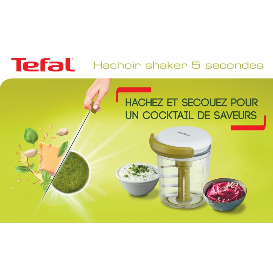 Tefal Hachoir Shaker manuel 5 secondes K1644104 n°14