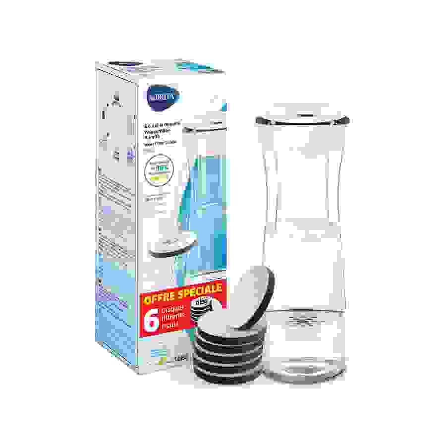 Brita BOUTEILLE FILTRANTE BLANC/GRAPHITE 6 MOIS