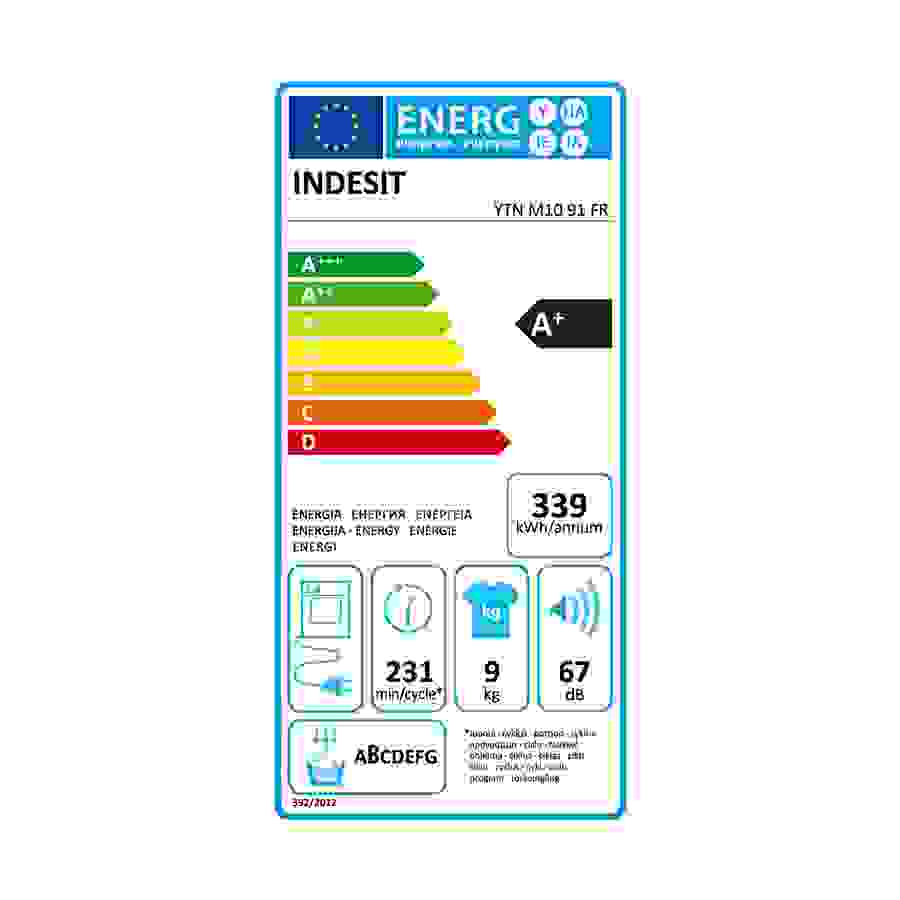 Indesit YTNM1091FR n°8