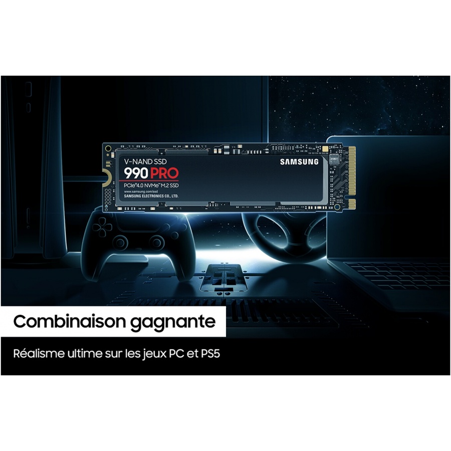 Samsung Portable 990 Pro MZ-V9P1T0BW 1 To Noir n°4