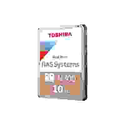 Toshiba N300 High-Reliability Hard Drive 10 To - 7200 tpm - 256 Mo - NAS - 24/7 - CMR - RAID - Garantie 3 ans