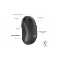 Logitech M240 Souris Bluetooth, Sans fil, Compacte, Portable, Suivi fluide - Graphite