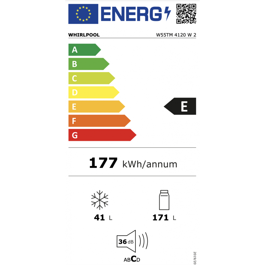 WHIRLPOOL W55TM4120W n°5