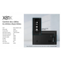 Sony Bravia KD55X81K 55" 4K UHD Google TV Noir 2022