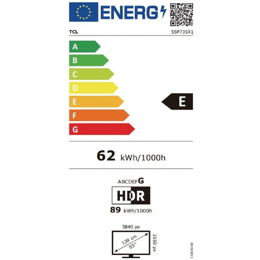 Tcl 55P735 55" 4K Ultra HD Smart TV GOOGLE Dolby Vision Atmos 2022 n°8