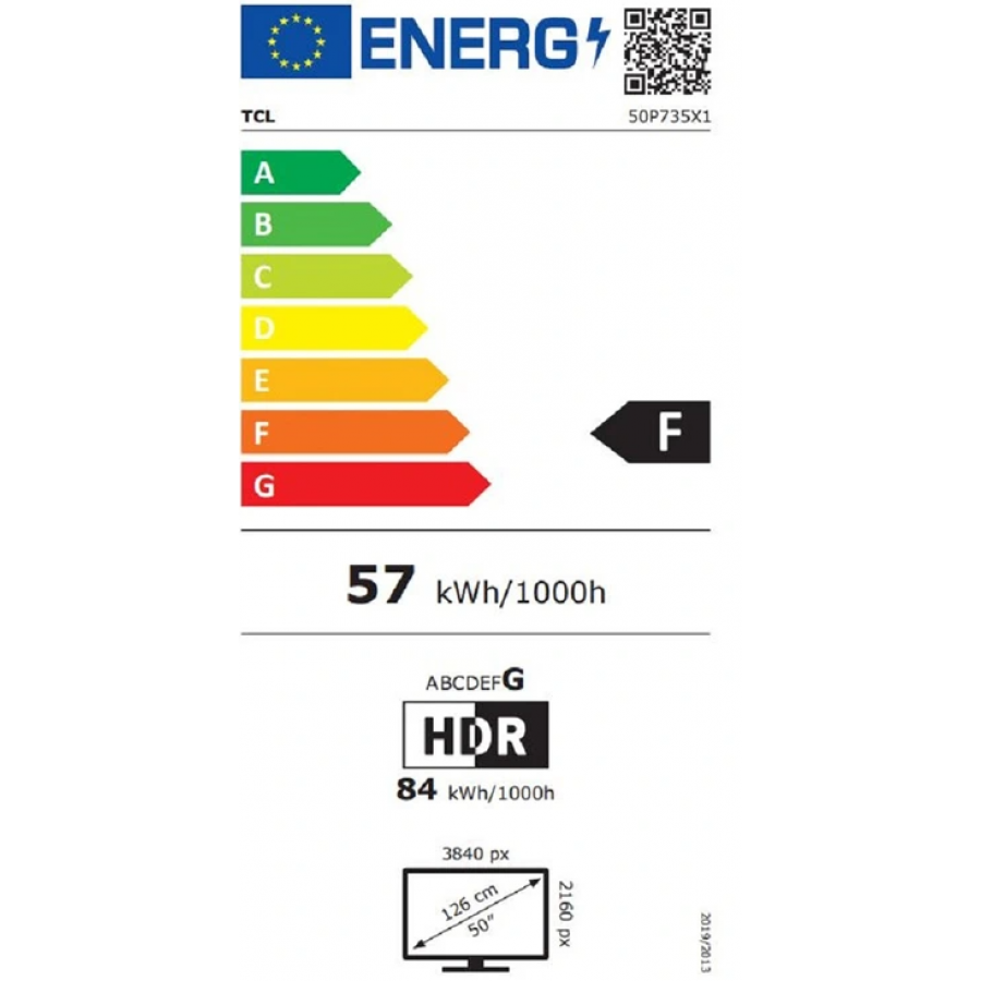 Tcl 50P735 50" 4K Ultra HD Smart TV GOOGLE Dolby Vision Atmos 2022 n°2