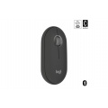 Logitech Pebble Mouse 2 M350s souris fine sans fil Bluetooth, portable, légère - Graphite