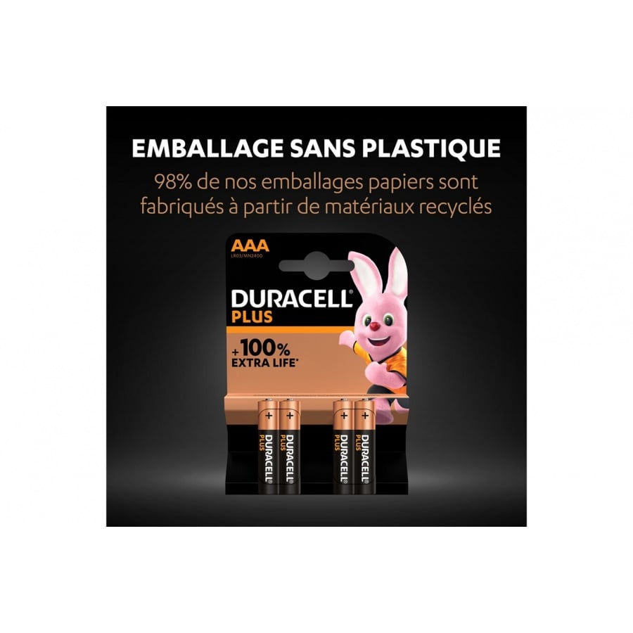 Duracell PACK DE 16 PILES AAA PLUS 100% OFFRE SPECIALE n°6