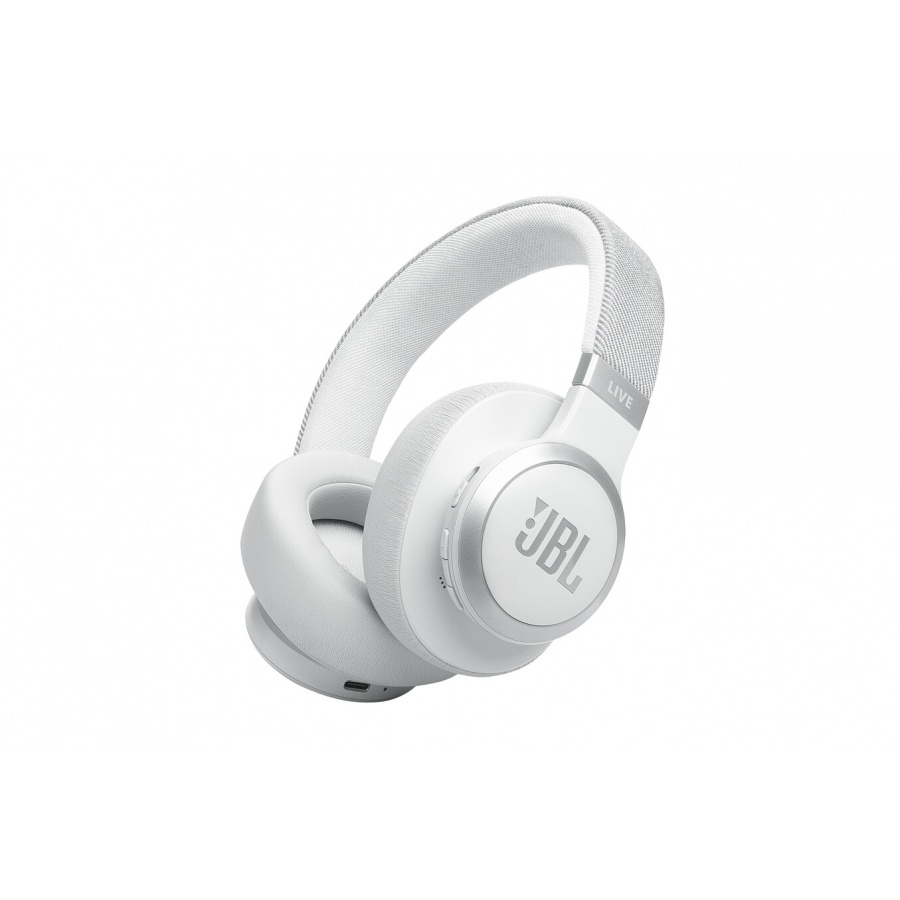 Jbl Live 770 NC Blanc, Casque Circum-Auriculaire sans fil a reduction de bruit adaptative n°1