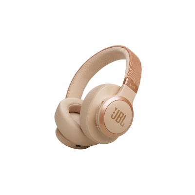 Jbl Live 770 NC Rose, Casque Circum-Auriculaire sans fil a reduction de bruit adaptative