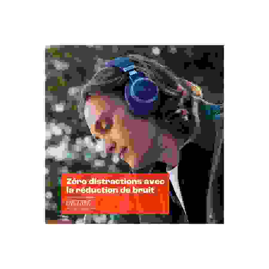 Jbl Live 770 NC Rose, Casque Circum-Auriculaire sans fil a reduction de bruit adaptative n°7