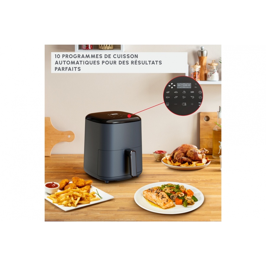 Moulinex Friteuse sans huile Air Fryer Easy Fry Max EZ245B20 n°7