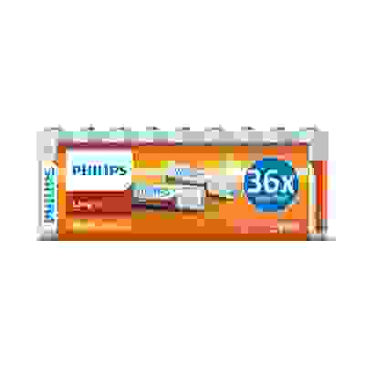 Philips PACK DE 36 PILES ALCALINES AA LR06