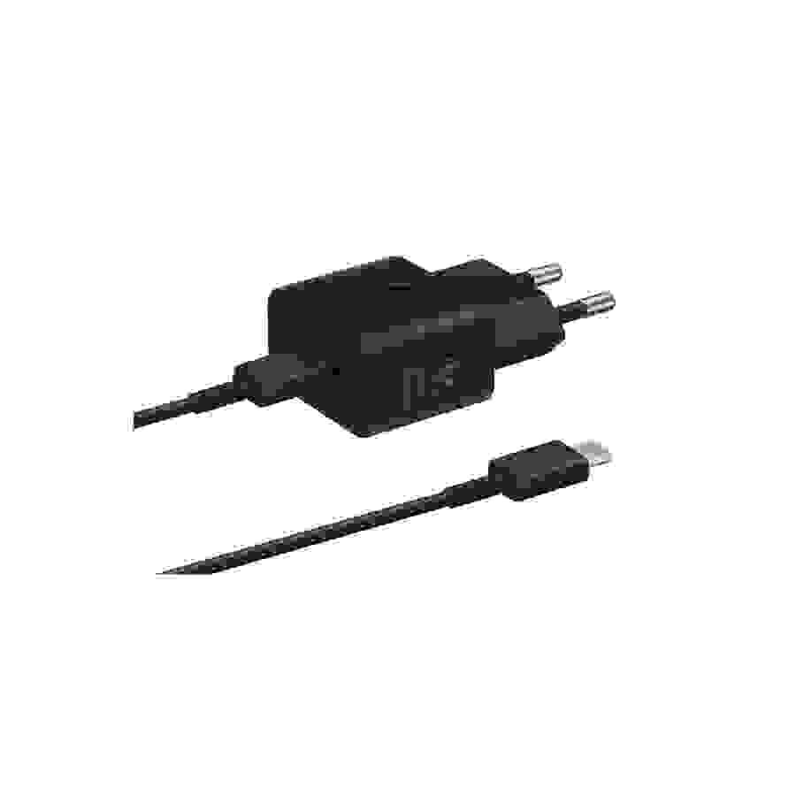 Samsung Chargeur secteur 25W Avec cable USBC Noir n°1