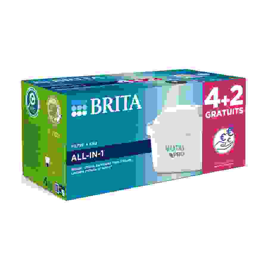 Brita Pack de 4+2 cartouches filtrantes MAXTRA PRO - All-in-1 n°1