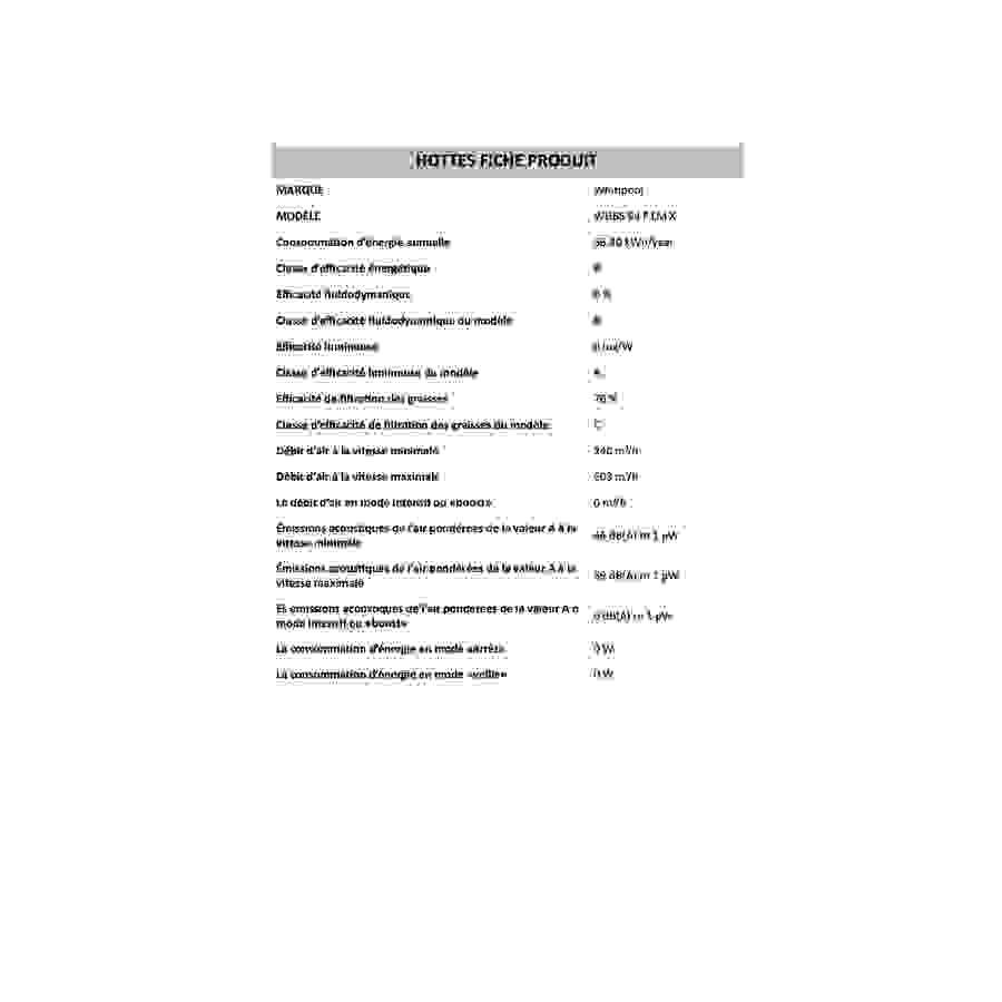 Whirlpool WHBS94FLMX n°7