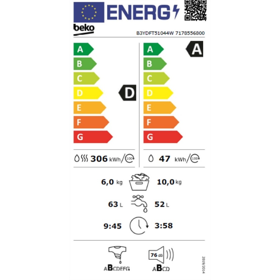 Beko B3YDFT51044W n°6