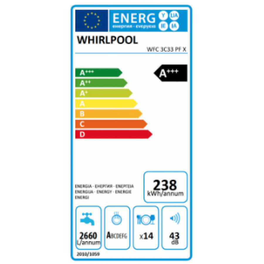 WHIRLPOOL WFC3C33PF n°2