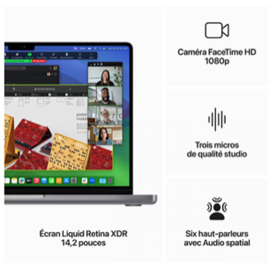 Apple MacBook Pro 14" 512Go SSD Puce M3 n°5