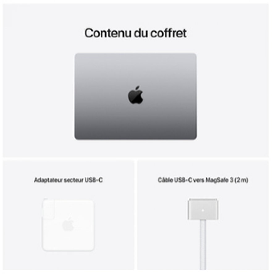 Apple MacBook Pro 14' 512 Go SSD 16 Go RAM Puce M1 PRO n°10