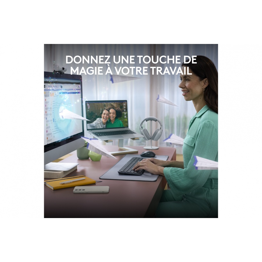 Logitech Signature Slim K950, sans fil- Graphite n°2