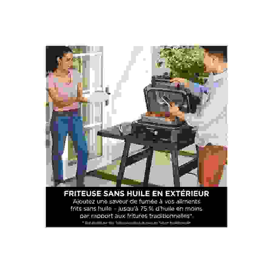 Ninja BARBECUE D'EXTERIEUR ET FUMOIR ELECTRIQUE NINJA WOODFIRE PRO CONNECT OG901EU n°6