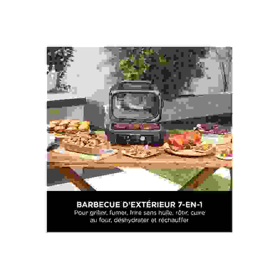 Ninja BARBECUE D'EXTERIEUR ET FUMOIR ELECTRIQUE NINJA WOODFIRE PRO CONNECT OG901EU n°8