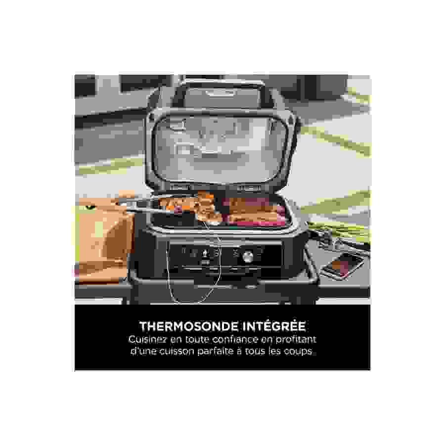 Ninja BARBECUE D'EXTERIEUR ET FUMOIR ELECTRIQUE NINJA WOODFIRE PRO CONNECT OG901EU n°10