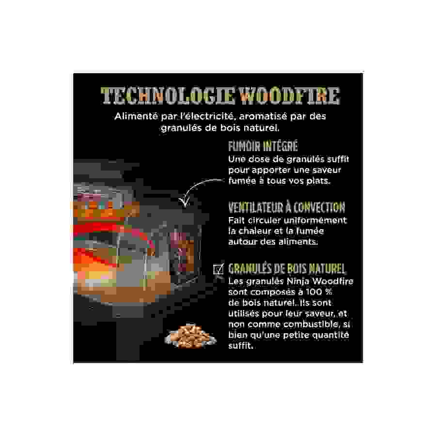 Ninja BARBECUE D'EXTERIEUR ET FUMOIR ELECTRIQUE NINJA WOODFIRE PRO CONNECT OG901EU n°13
