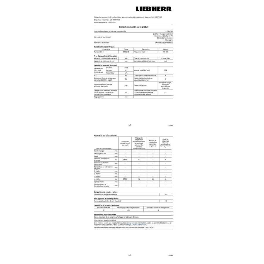 Liebherr CNSDA 5723 n°5