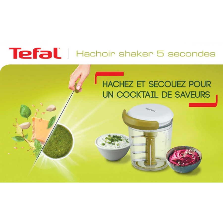 Tefal Hachoir Shaker manuel 5 secondes K1644104 n°14