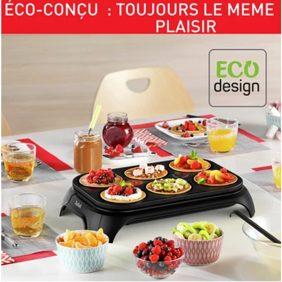 Tefal Crepiere electrique Eco Crep''Party PY55E810 n°3