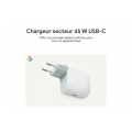 Google Chargeur secteur USB-C 45W Blanc