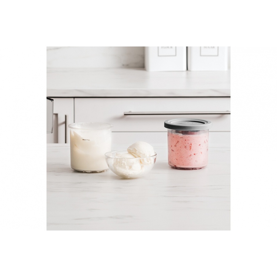 Ninja Lot de 4 pots compatibles avec CREAMI NC300EU n°5