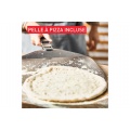 Tefal Four a pizza maison Gaz Pizza Pronto Pierre rotative a 360 JM412010
