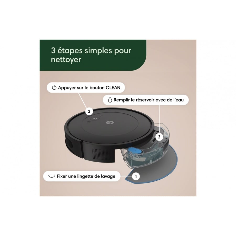 IROBOT ROOMBA COMBO ESSENTIAL 2 NOIR n°8