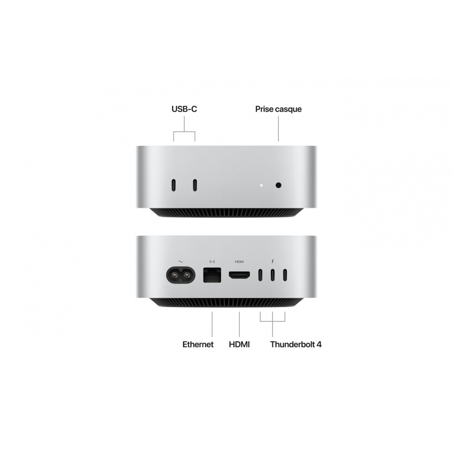 Apple Mac Mini 256 GO SSD 16 GO RAM PUCE M4 CPU 10 COEURS GPU 10 COEURS n°2