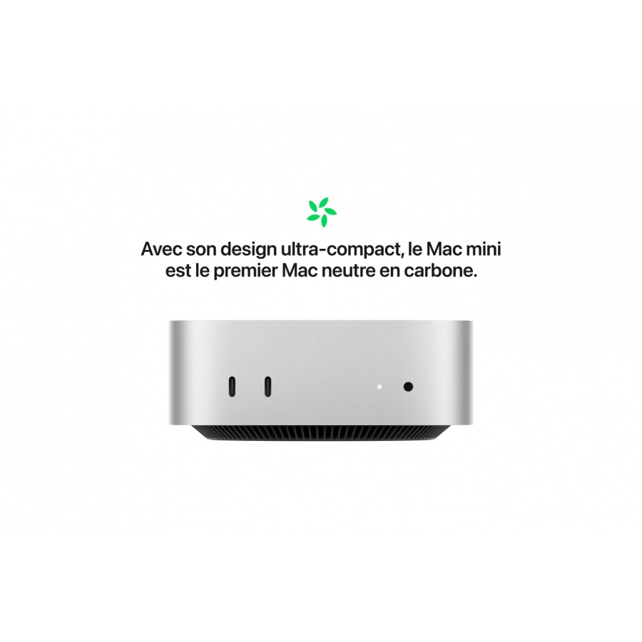 Apple Mac Mini 256 GO SSD 16 GO RAM PUCE M4 CPU 10 COEURS GPU 10 COEURS n°5
