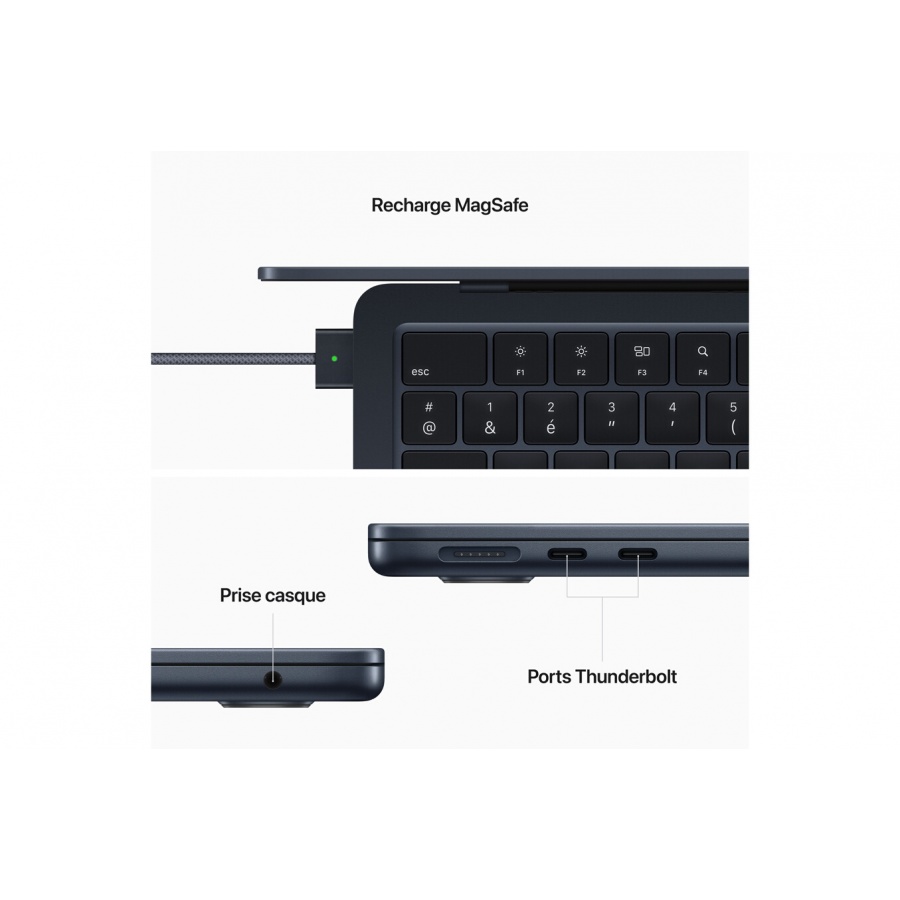 APPLE MACBOOK AIR 13 256GO SSD 16GO MINUIT n°7