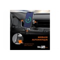Wefix Pro Support Voiture avec charge a induction 15W 3en1 + Cable Noir