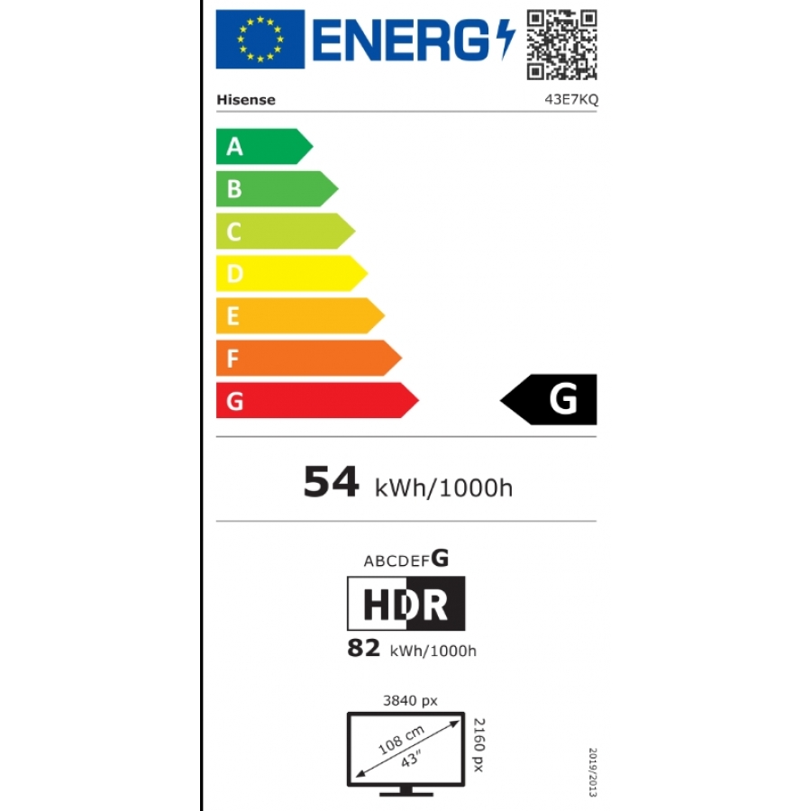 HISENSE 43E7KQ n°9