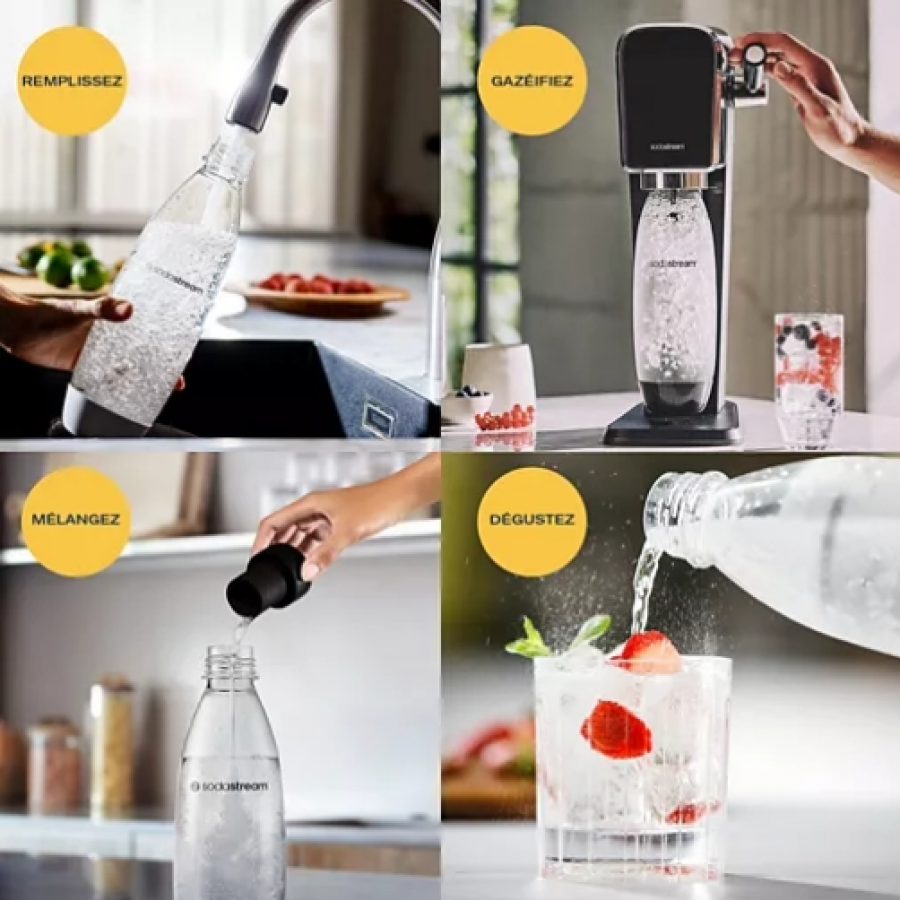 Sodastream ART Noire Pack Lave-Vaisselle n°6