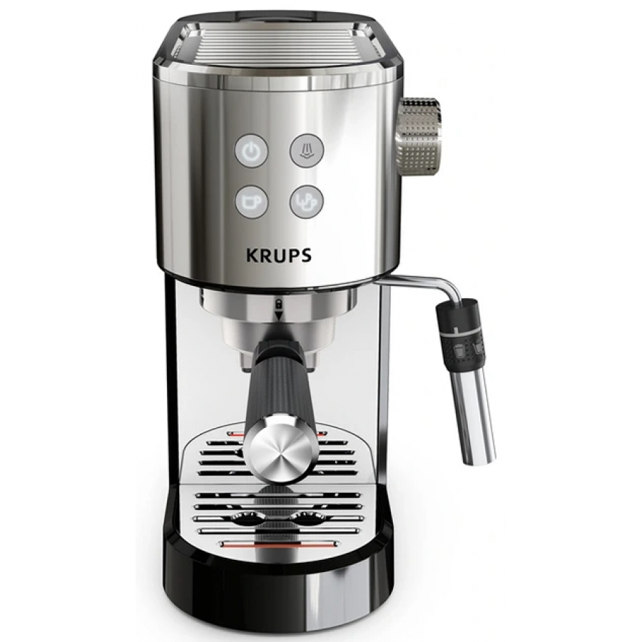 Krups XP444C10 Cafetière expresso a pompe VIRTUOSO+ inox n°4