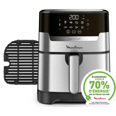 Moulinex Easy Fry & Grill Digital + Couteau Tefal Offert YY5138FB