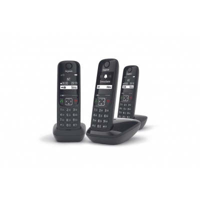 Gigaset AS690 Trio Noir
