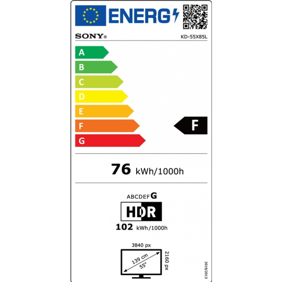 SONY KD-55X85L n°12