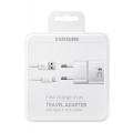 Samsung CHARGEUR SECTEUR FAST CHARGE AVEC CABLE USB TYPE C BLANC